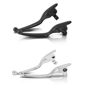 For Harley 1 Pair Brake & Clutch Levers Hand Grips Ultra Limited FLHTK 2017-2020 - Picture 1 of 15