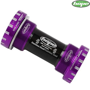 Hope Bottom Bracket 24mm Purple Road Bike BB BSA Stainless Steel 68mm BBSSRSPU - Picture 1 of 1