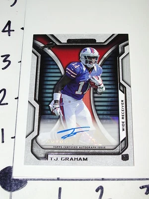 TJ Graham: 2012 Strata Rookie Auto - Buffalo Bills / North Carolina St Wolfpack - Image 1 of 2