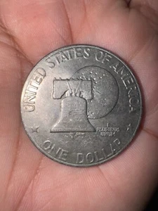 1976-S Eisenhower Ike Dollar graded MS66 by ANA Vintage Holder Looks MS69 - Picture 1 of 2