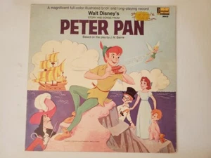 Disney - Historia y canciones de Peter Pan (LP de disco de vinilo) - Imagen 1 de 2