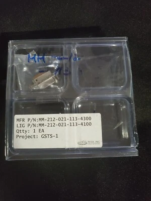 AirBorn MM-212-021-113-4300 D-Sub MIL Spec Connector *NEW* - Image 1 of 4