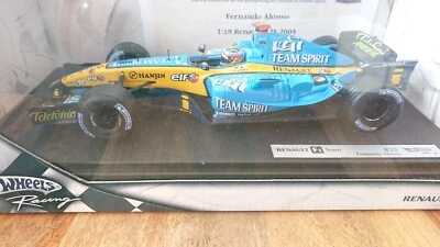 Hotwheels 1:18 Renault R25 F1 автомобиль Фернандо Алонсо ограниченное издание с сертификатом подлинности в коробке - Изображение 1 из 4