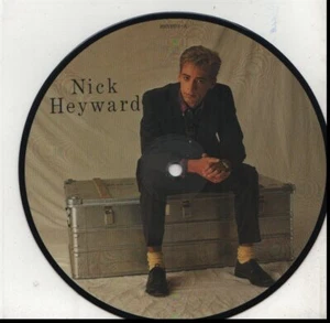 NICK HEYWARD BLUE HAT FOR A BLUE DAY/LOVE AT THE DOOR 7" VINYL PICTURE DISC - Picture 1 of 2