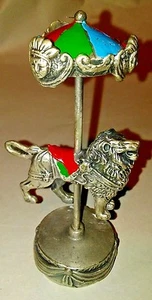Löwe Karussell Figur / Zinnfigur - Bild 1 von 5