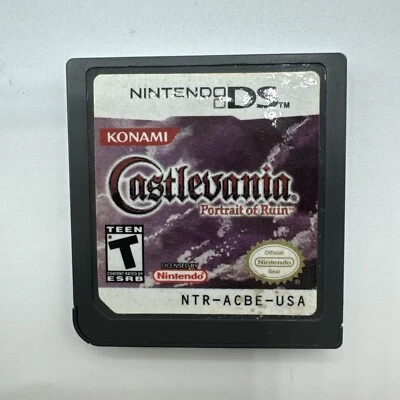 Castlevania: Portrait of Ruin (Nintendo DS, 2006) Cartridge ONLY - AUTHENTIC - Image 1 of 2