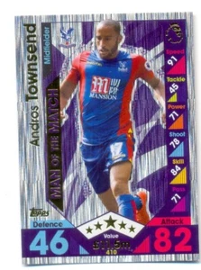 2016/2017 Topps Match Attax Man of the Match - Andros Townsend - Crystal Palace - Picture 1 of 1