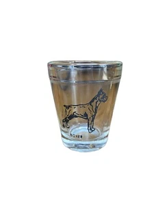 Vajilla de bar con licor de vidrio bóxer Hazel atlas de colección - Imagen 1 de 3