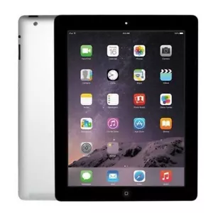 Apple Ipad 4th Generation Tablet 16GB WiFi A1458 9.7in Black Silver tablet 2012 - Picture 1 of 4