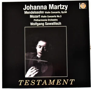 AUDIOPHILE TESTAMENT SBTLP 1483 MONO UK  MENDELSSOHN Violin Johanna MARTZ MINT - Picture 1 of 2