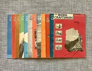 SEHR SELTEN 1947 KOMPLETTES SET 12-Posten The Model Craftsman Magazin: Januar - Dezember - Bild 1 von 7