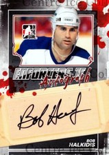 2013-14 ITG Enforcers Auto #ABH Bob Halkidis