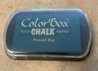 NEW Color Box Fluid CHALK Ink Pad  Prussian Blue