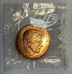 Bronze Ronald Reagan Presidential Medal 1 5/16"  (141) - Picture 1 of 2