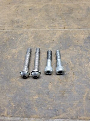 2002 02 01-09 Honda VTX1800C Handlebars Handle Bars Mount Bolts Set  - Image 1 of 4