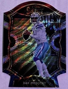 2021 Panini Select #9 Dak Prescott Tri-Color Prizm Die Cut - Picture 1 of 2