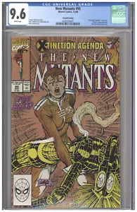 Nuevos Mutantes #95 CGC 9.6 2ª Segunda Edición Impresión Death of Warlock 1990 - Imagen 1 de 2