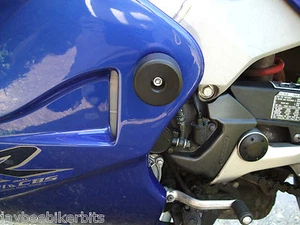 HONDA VFR 750 1994 RC36 FAIRING CRASH MUSHROOMS PROTECTORS SLIDERS BOBBINS BUNGS - Picture 1 of 12