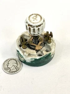 Antique Porcelain Light Switch Turn/Twist Knob - Picture 1 of 8