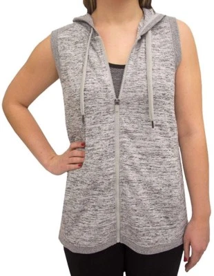 ‘ACTIVE LIFE’ WOMEN’S PERFORMANCE  FULL-ZIP HOODED VEST SIZE: MED MSRP: $78 NWT - Image 1 of 4