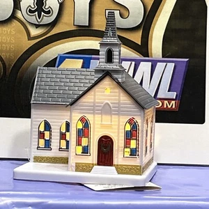 Kopfsteinpflaster Ecken Weihnachten Miniaturen beleuchteter Stil HAUS Dekor neu funktioniert 1ba - Bild 1 von 10