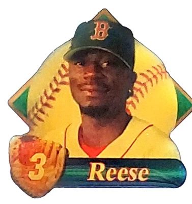 MLB Boston Red Sox #3 Pokey Reese 2004 World Champions Lapel Pin - Image 1 of 2