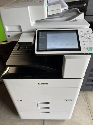 CANON iR C5550i MKII COLOUR NETWORK PRINT & SCAN - less than 2000 total prints - Image 1 of 4