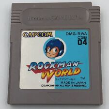 Rockman World 1 Mega Man 1 Nintendo Game Boy Japan region-free authentic 1991