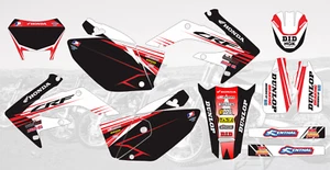 5453 MX BIKE MOTOCROSS GRAPHICS DECALS STICKERS FOR HONDA CRF250 X 2004-2016 - Picture 1 of 1