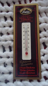 Feyler Thermometer Coburg Imoglas Lebkuchenfabrik Werbung 30er 40er Jahre - Bild 1 von 2