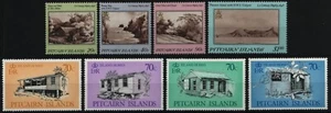 Pitcairn 1987 - Mi-Nr. 293-296 y 301-304 ** - Estampillada sin montar o nunca montada - 2 ediciones - Imagen 1 de 1