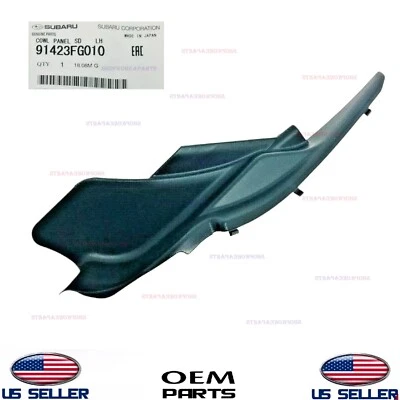 Cubierta del panel de la cubierta del lado del conductor izquierdo original OEM 2008-2014 Subaru Impreza Foto 1 de 2