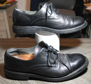 Zapatos Mephisto Melchior para hombre 8,5 negros cuero liso punta lisa Oxford FRANCIA - Imagen 1 de 14