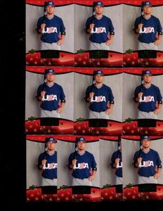 RICCIO TORREZ  BULK LOT OF 10 CARDS 2008 USA BASEBALL NATIONAL TEAM  