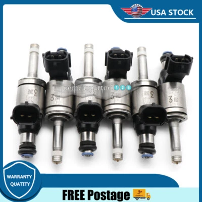 6 peças injetores de combustível 23250-0P090 para 2016-20 Toyota Tacoma Highlander 3.5L V6 - Imagem 1 de 4