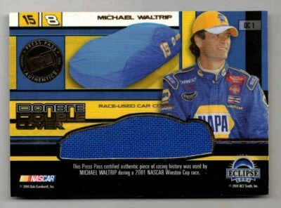 2004 PRESS PASS ECLIPSE UNDER COVER DOUBLE COVER D.EARNHARDT JR./M.WALTRIP #/100 - Image 1 of 2