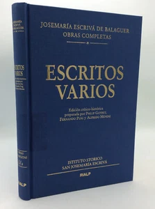 ESCRITOS VARIOS (1927-1974) - Josemaria Escriva de Balaguer - 2018 - Spanish - Picture 1 of 4