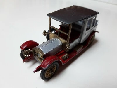 932H Matchbox Y-7 Rolls-Royce 1912 Argenté Model Yesteryear - Photo 1/4