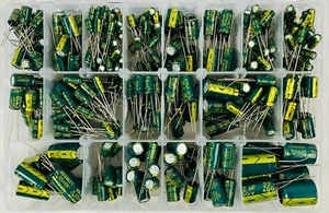 ELKO Elektrolytkondensator 10V-400V 10µF - 1000µF radial Wert frei wählbar - Bild 1 von 2