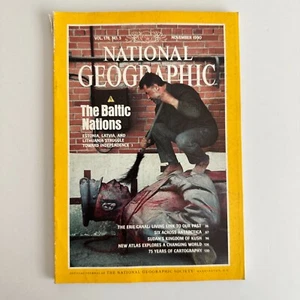 National Geographic November 1990 Magazine, Baltic Nations Erie Canal Antarctica - Picture 1 of 11
