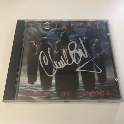 TESTAMENT Souls Of Black (CD 1990 Megaforce/Atlantic) signiert signed TOP!!! - Bild 1 von 3