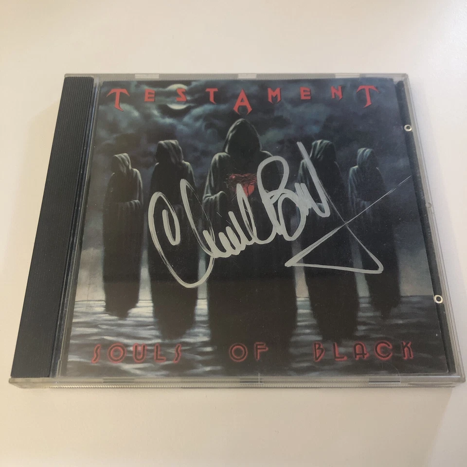 TESTAMENT Souls Of Black (CD 1990 Megaforce/Atlantic) signiert signed TOP!!! - Bild 1 von 3