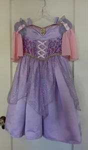 Disney Rapunzel Costume Deluxe Gown Dress Princess Tangled Size M (7-8), "READ - Picture 1 of 10