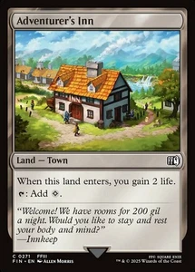 Adventurer's Inn - Final Fantasy #0271 MTG Magic The Gathering - Picture 1 of 1