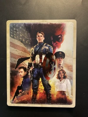 Captain America: The First Avenger (4k & Blu-ray  Set, 2011)  Steelbook Rare See Foto 1 de 4