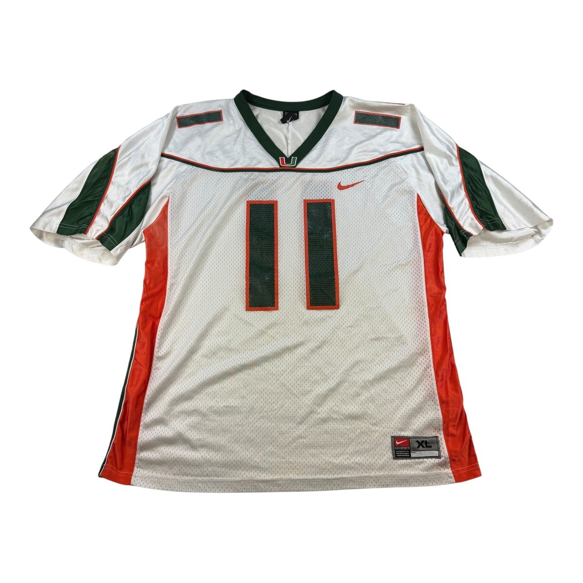 アメリカ製 ナイキ 90's vintage マイアミハリケーンズフットボール Nike Miami Hurricanes NCAA Jerseys for sale | eBay
