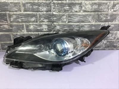 2012 2013 Mazda 3 Farol Esquerdo (lado do motorista) Xenônio HID C/ AFS FABRICANTE DE EQUIPAMENTO ORIGINAL com Anel Azul - Imagem 1 de 4