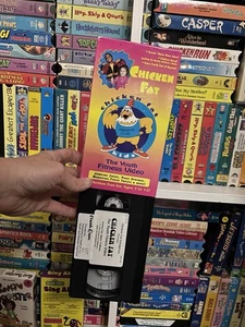 Rare OOP VHS Tape Chicken Fat Video 1996 School Video Fitness Old School Weird - Picture 1 of 8