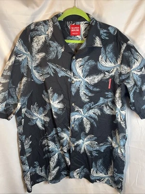 Camisa Floral Mango House Okinawa Japonesa Hawaiana Floral Talla L Manga Corta Foto 1 de 4