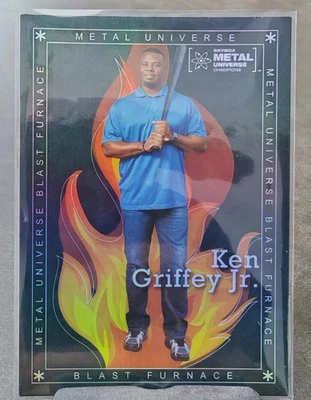 Lot de 2 Cartes de Ken Griffey Jr. – 2021 SkyBox Metal Universe Champions - Image 1 of 4